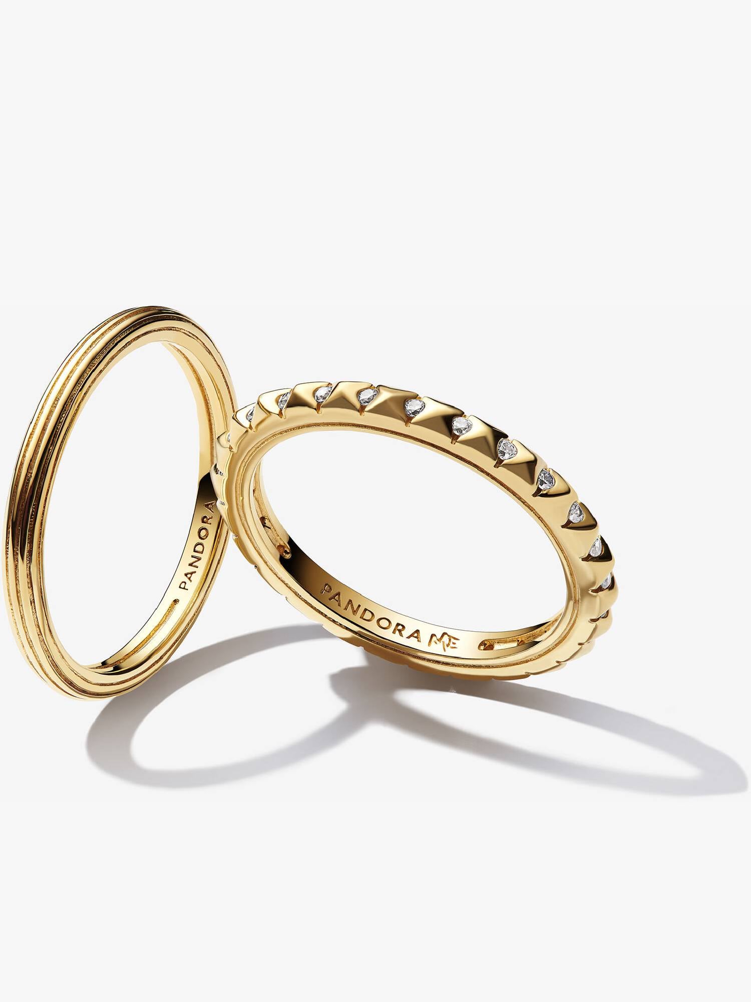 Pandora ME Pyramids Ring Set