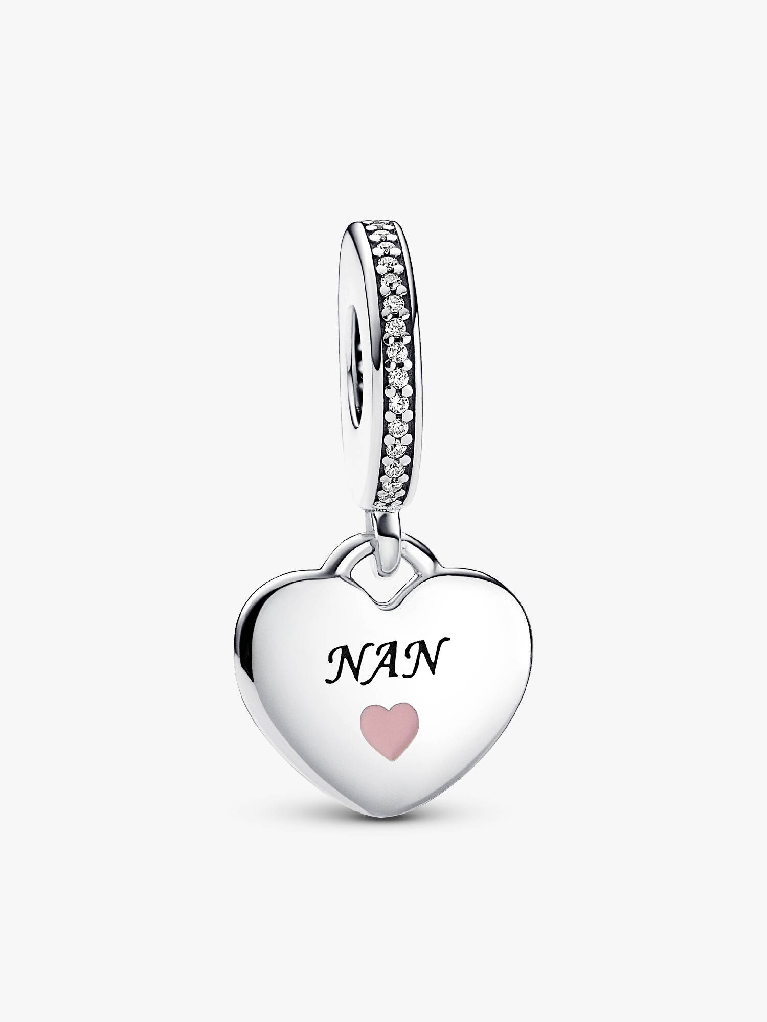 Nan Heart Dangle Charm