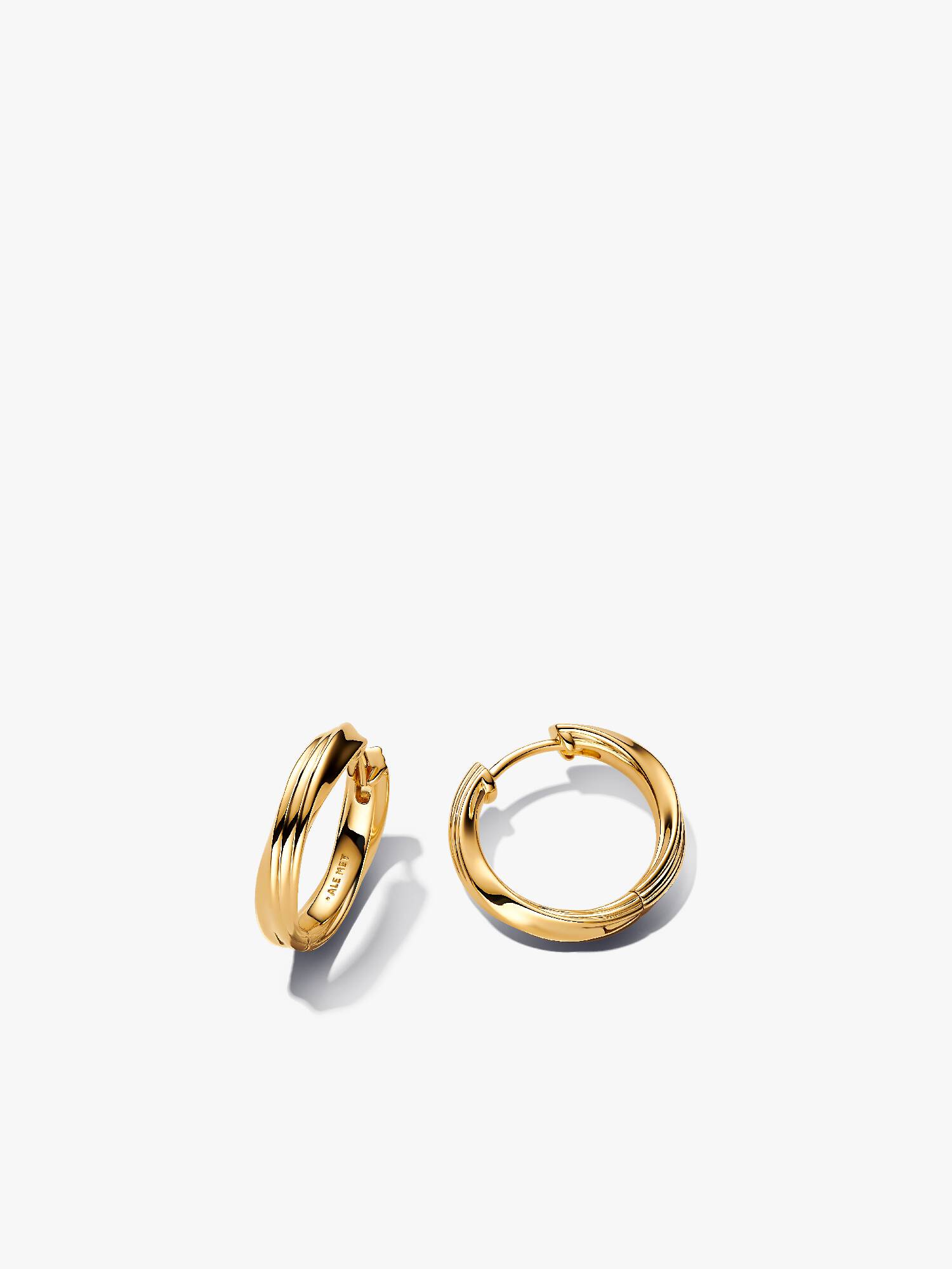 Twisted Hoop Earrings