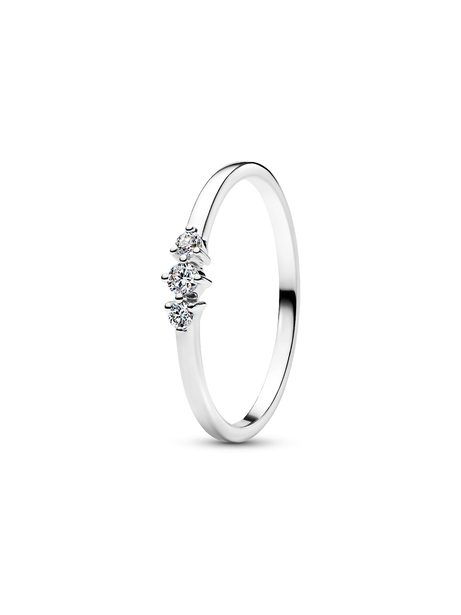 Pandora Era Lab-Grown Diamond Triple Stone Ring