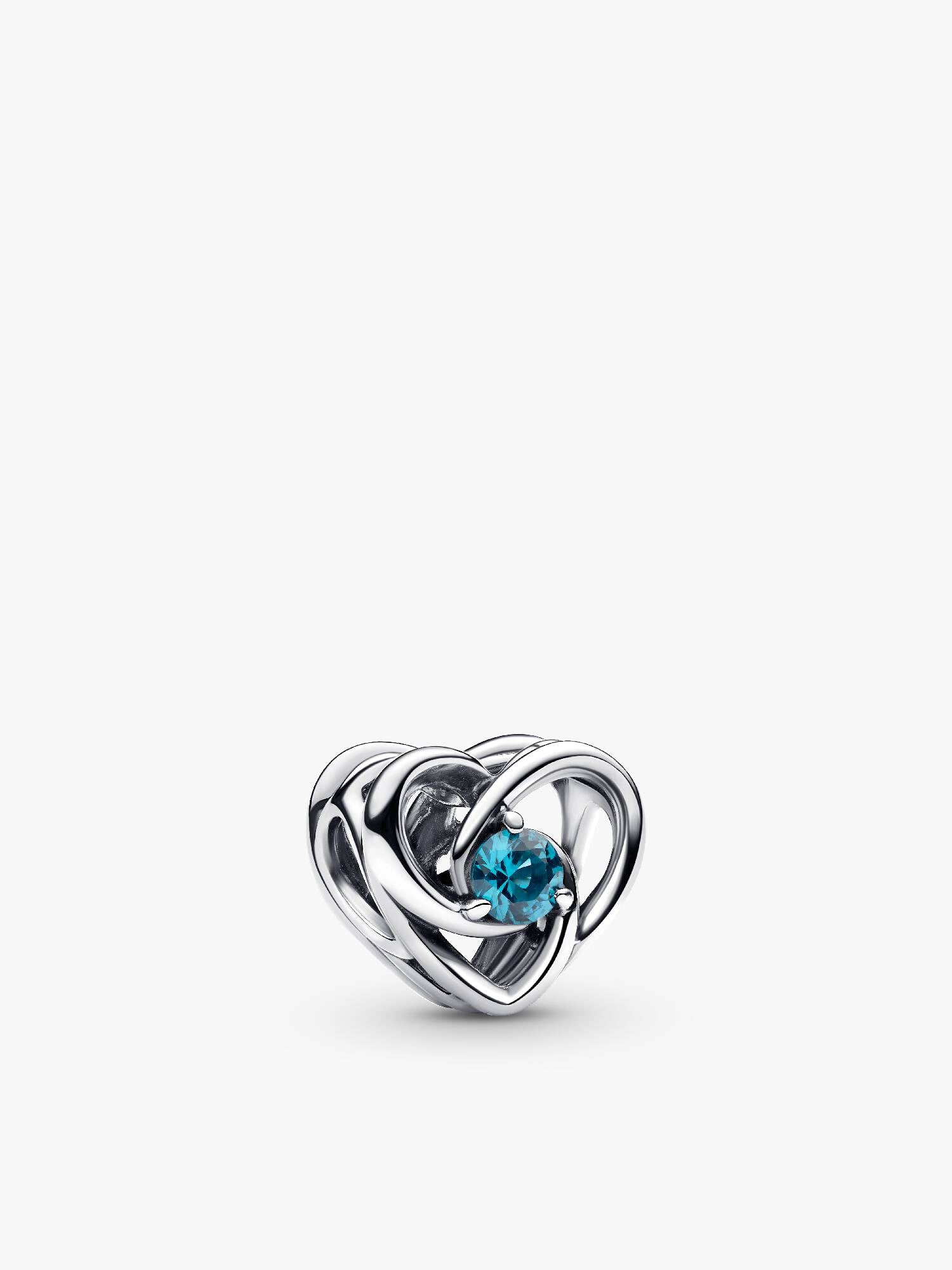 Entwined Heart & Stones Charm