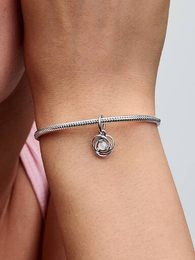 June Eternity Circle Dangle Charm