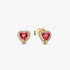 Elevated Heart Stud Earrings Elevated Heart Stud Earrings