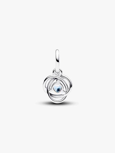 March Eternity Circle Dangle Charm