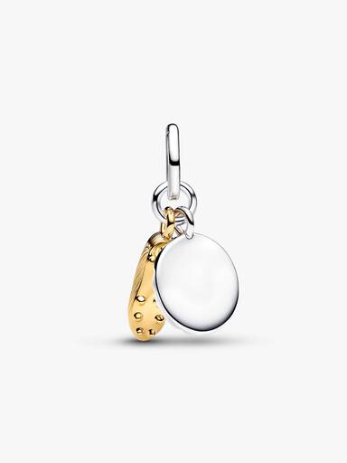 Football Boot Double Dangle Charm