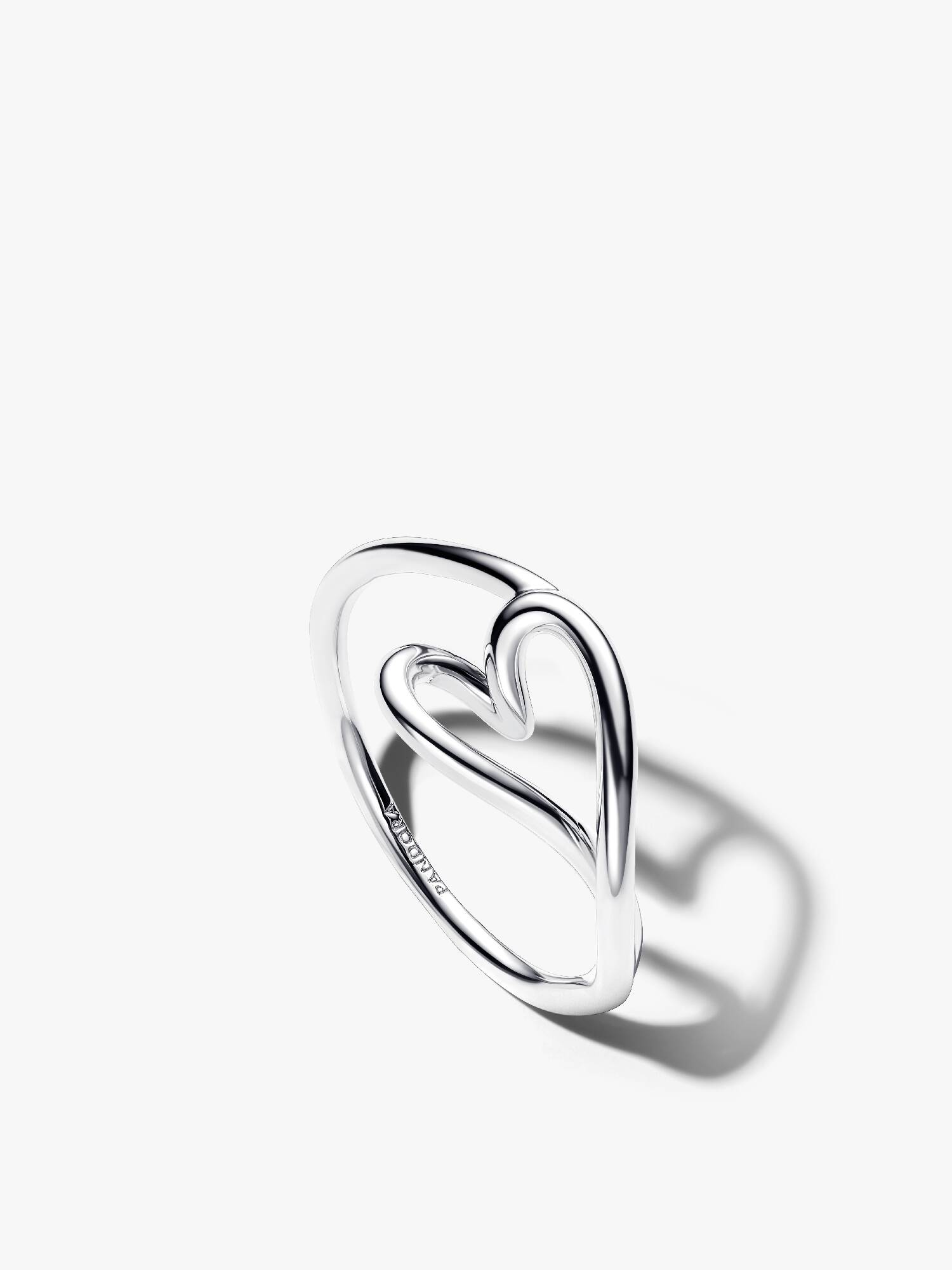 Organically Shaped Heart Small Ring