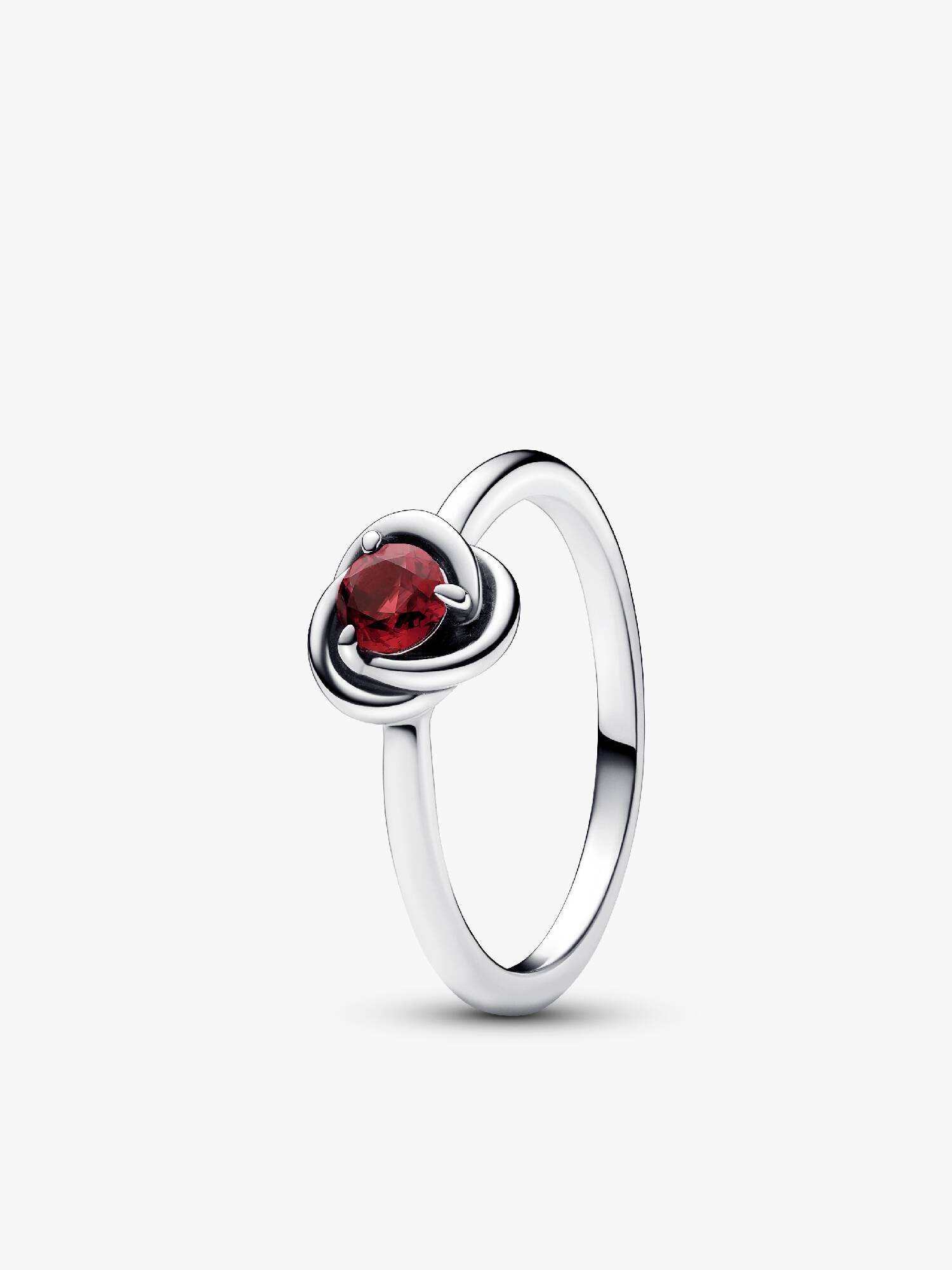 July Birthstone Eternity Circle Ring
