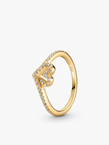 14K Gold Plated Wishbone Ring Bundle