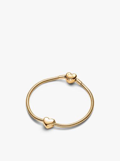 Be Love Engravable Heart Charm Bracelet Gift Set