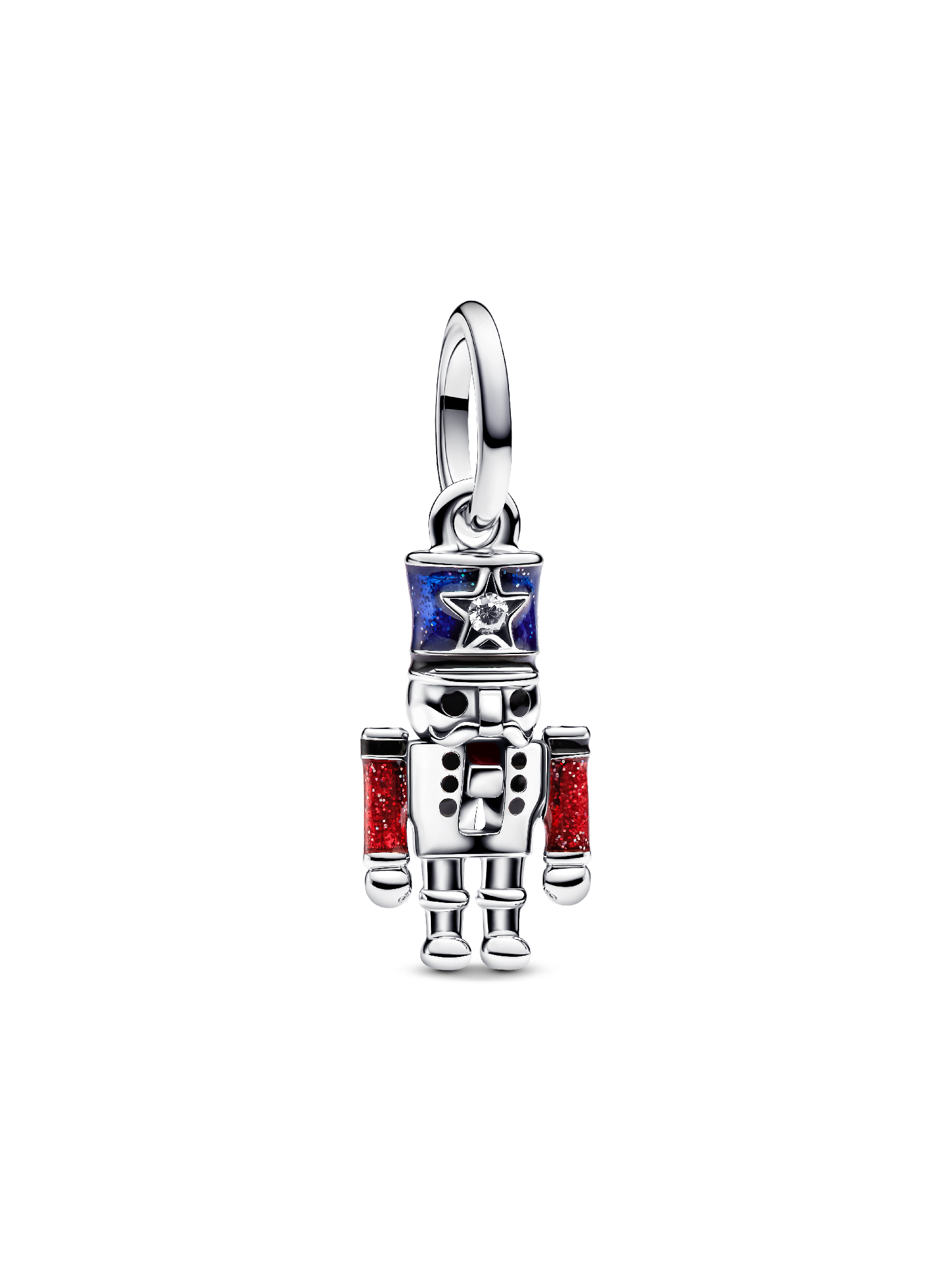 Moveable Nutcracker Dangle Charm