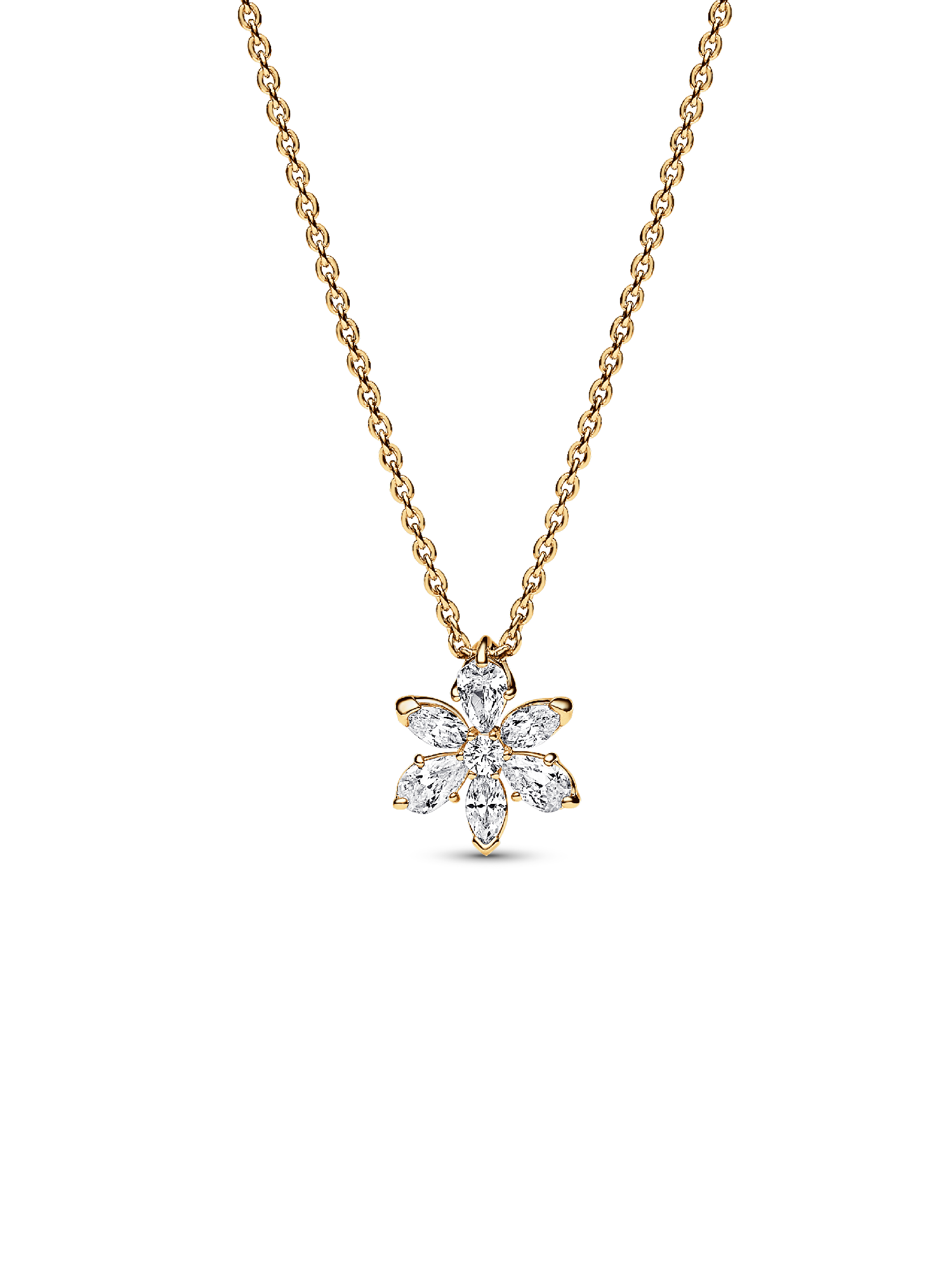Sparkling Herbarium Cluster Pendant Necklace