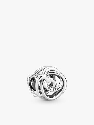 Pink Family Heart Charm Gift Set
