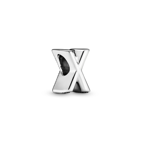 Letter X Alphabet Charm