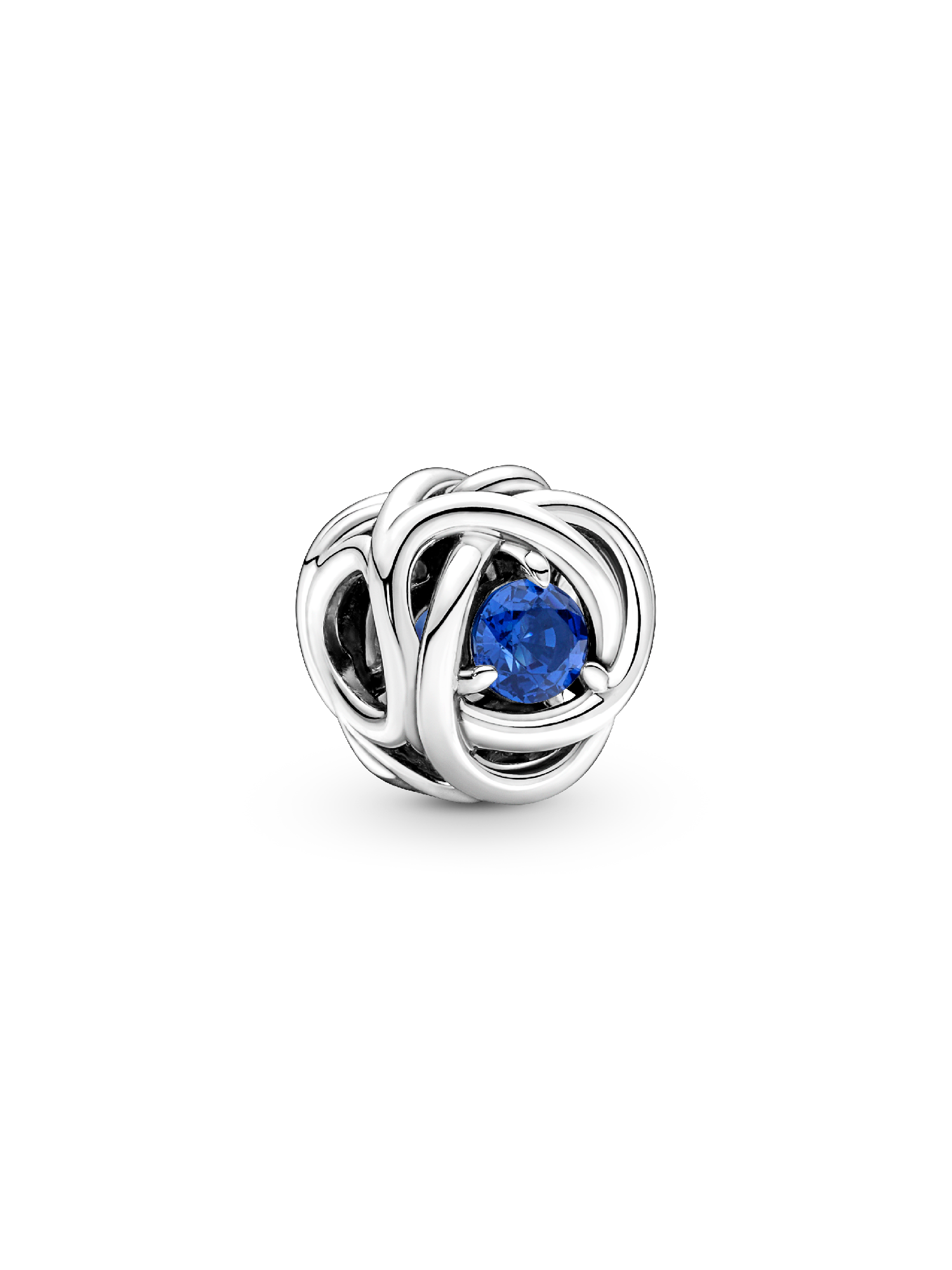 September Birthstone Eternity Circle Charm