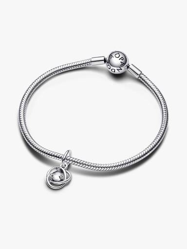 April Eternity Circle Dangle Charm