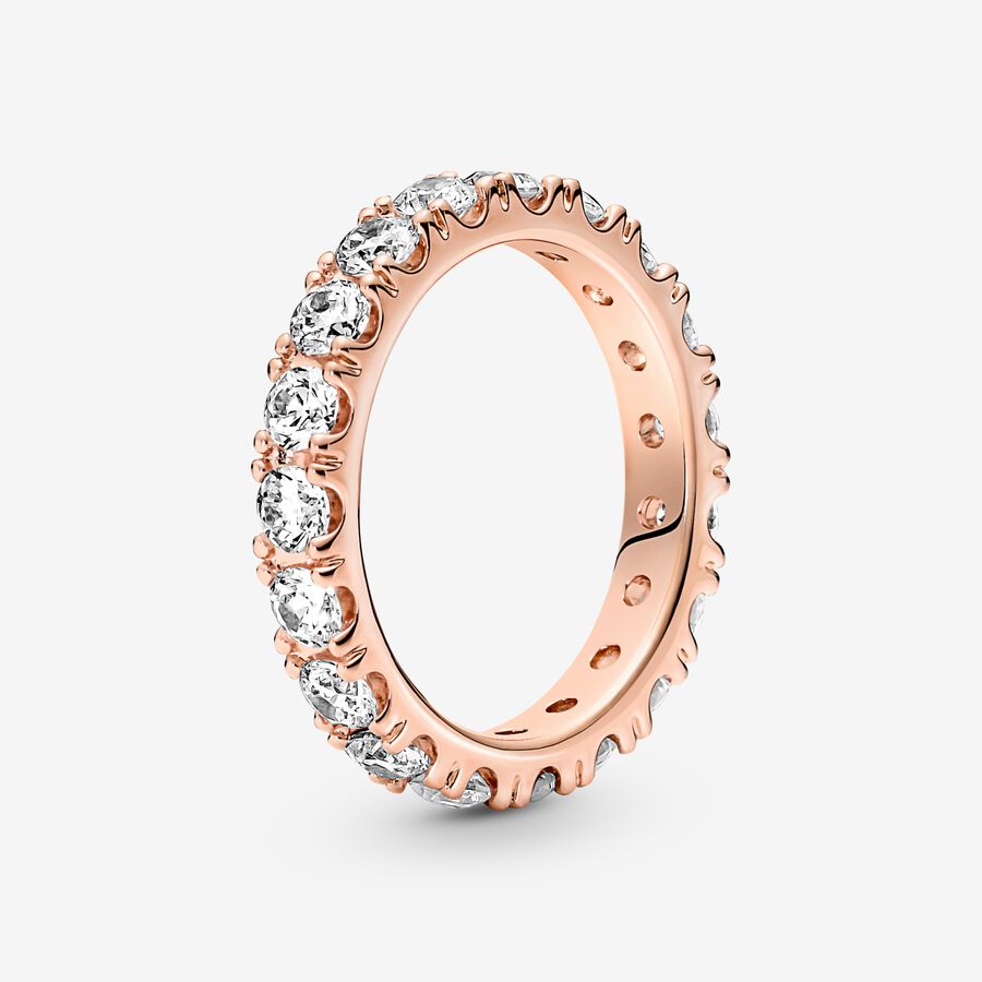 Sparkling Row Eternity Ring image number 0