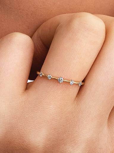 Pandora Era Lab-Grown Diamond Station Ring