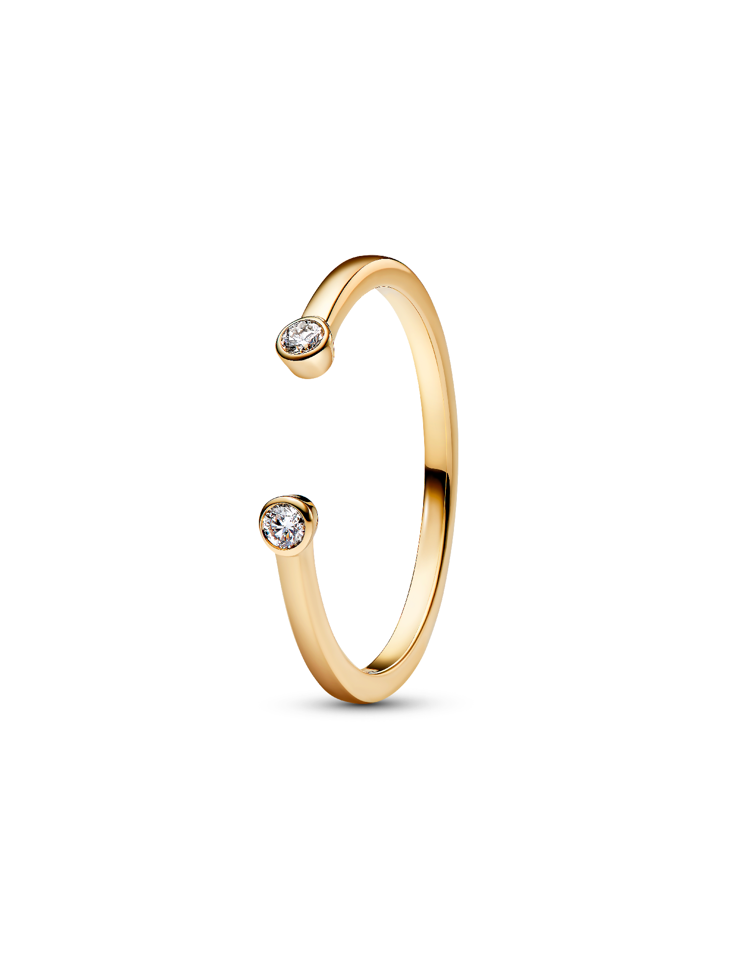 Pandora Era Bezel Lab-Grown Diamond Open Ring