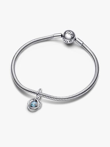 March Eternity Circle Dangle Charm