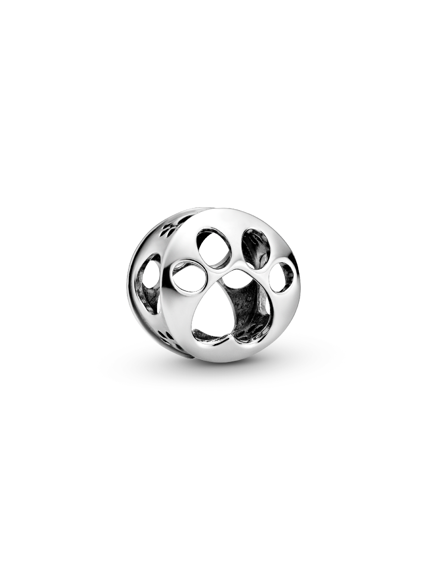Openwork Paw Print Charm