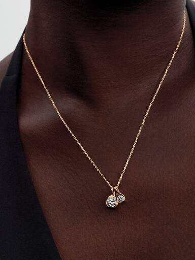 Pandora Talisman 14k Gold Cable Chain Necklace
