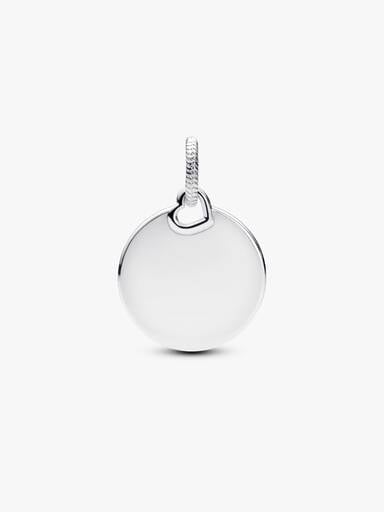 Royal Corgi Engravable Round Tag Pendant
