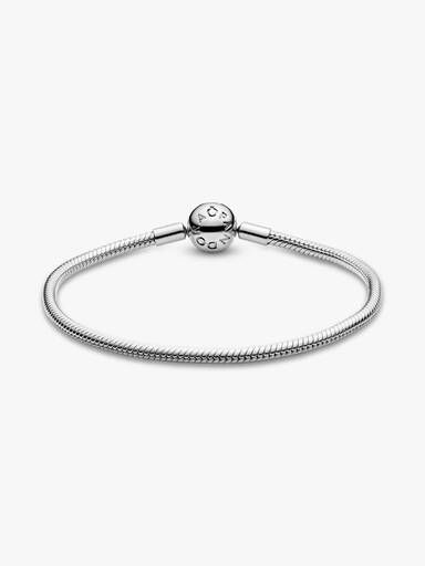 Pandora Moments Barrel Clasp Snake Chain Bracelet