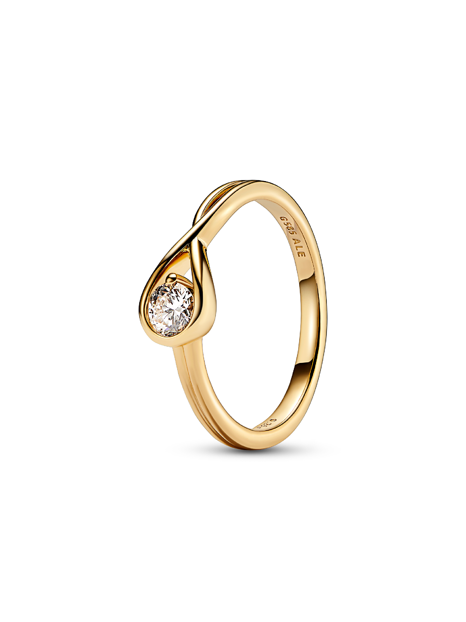 Pandora Infinite 14k Gold Lab-grown Diamond Ring