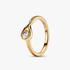 Pandora Infinite 14k Gold Lab-grown Diamond Ring Pandora Infinite 14k Gold Lab-grown Diamond Ring