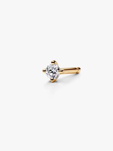 Pandora Era 14k Gold Lab-grown Diamond Single Stud Earring