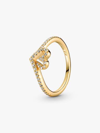 Wish Sparkling Heart Ring