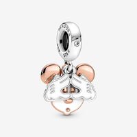 Disney Mickey Mouse Double Dangle Charm | Pandora UK