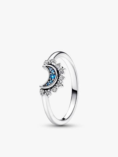 Moon and Sun Ring Set