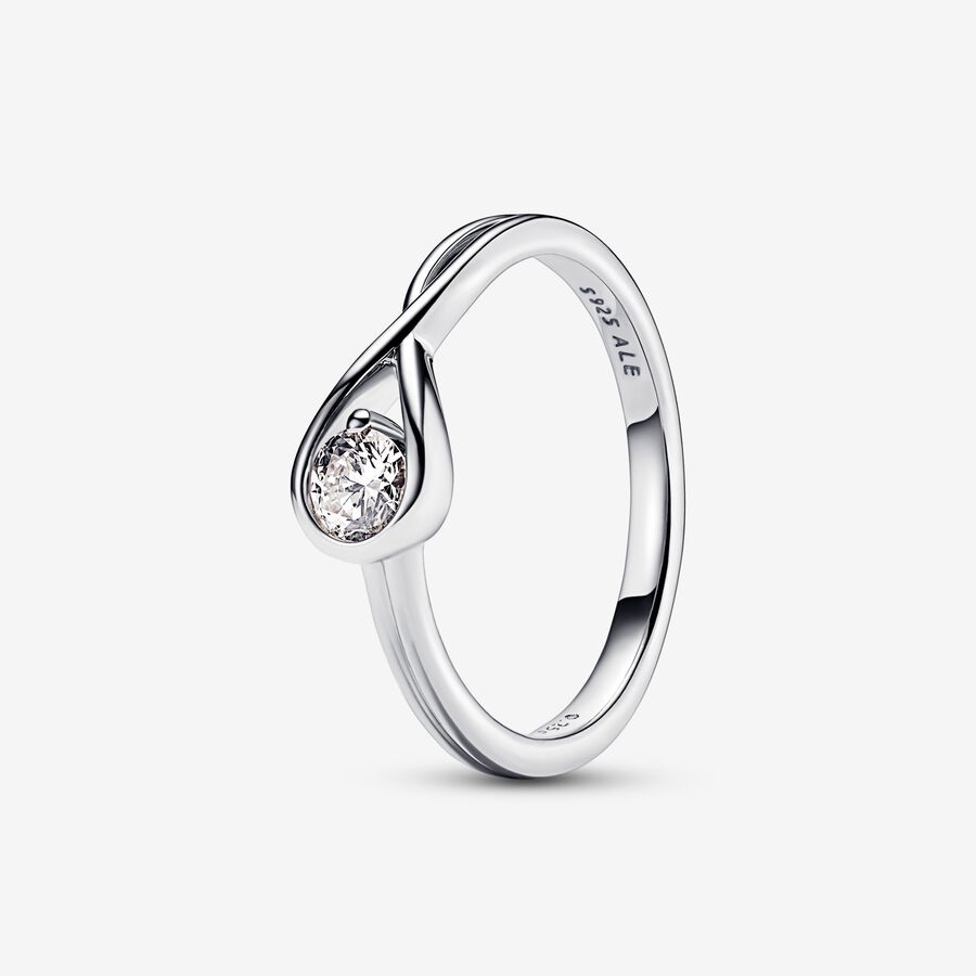 Pandora Brilliance Lab-created Diamond Ring image number 0