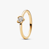 Pandora Talisman 14k Gold Lab-grown Diamond Heart Ring Pandora Talisman 14k Gold Lab-grown Diamond Heart Ring