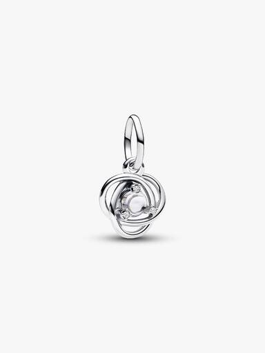 April Eternity Circle Dangle Charm