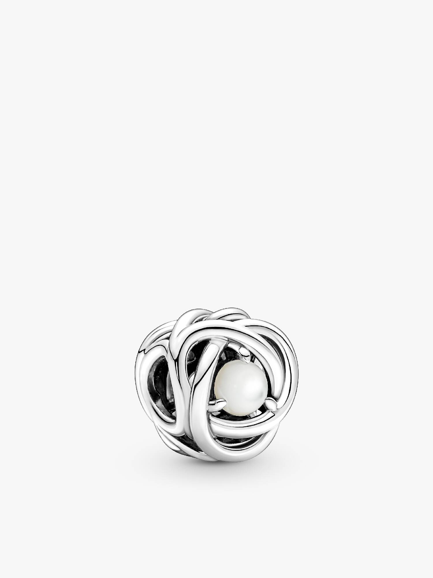 June Birthstone Eternity Circle Charm