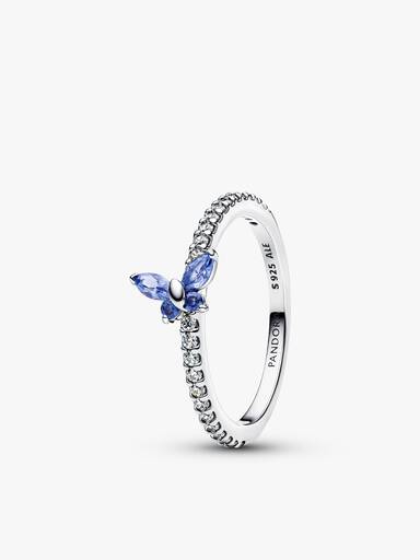 Sparking Butterfly Ring Gift Set
