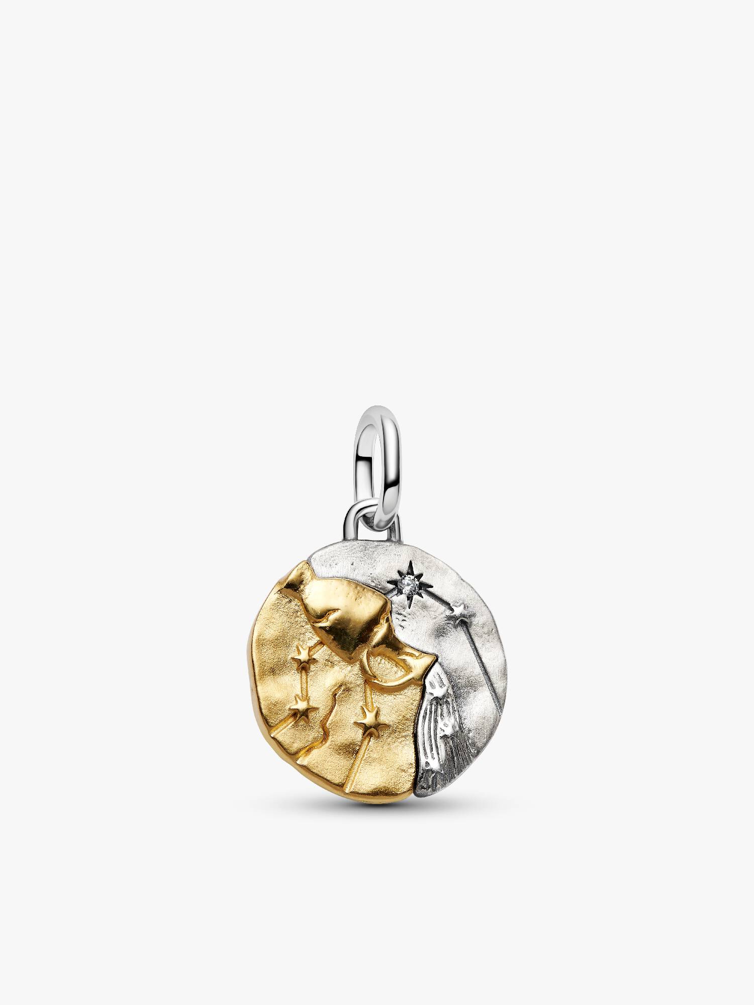 Aquarius Zodiac Medallion Charm