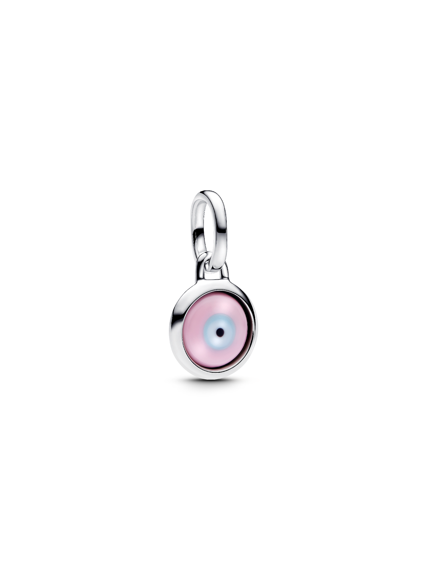 Engravable Evil Eye Murano Glass Mini Dangle Charm