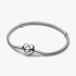Pandora Moments Heart Clasp Snake Chain Bracelet Pandora Moments Heart Clasp Snake Chain Bracelet