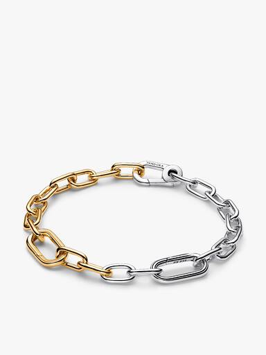 Rose & Heart Medallion Bracelet Set