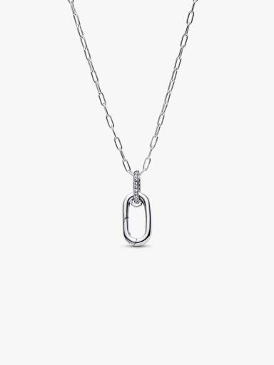 Openable Link Pendant Necklace