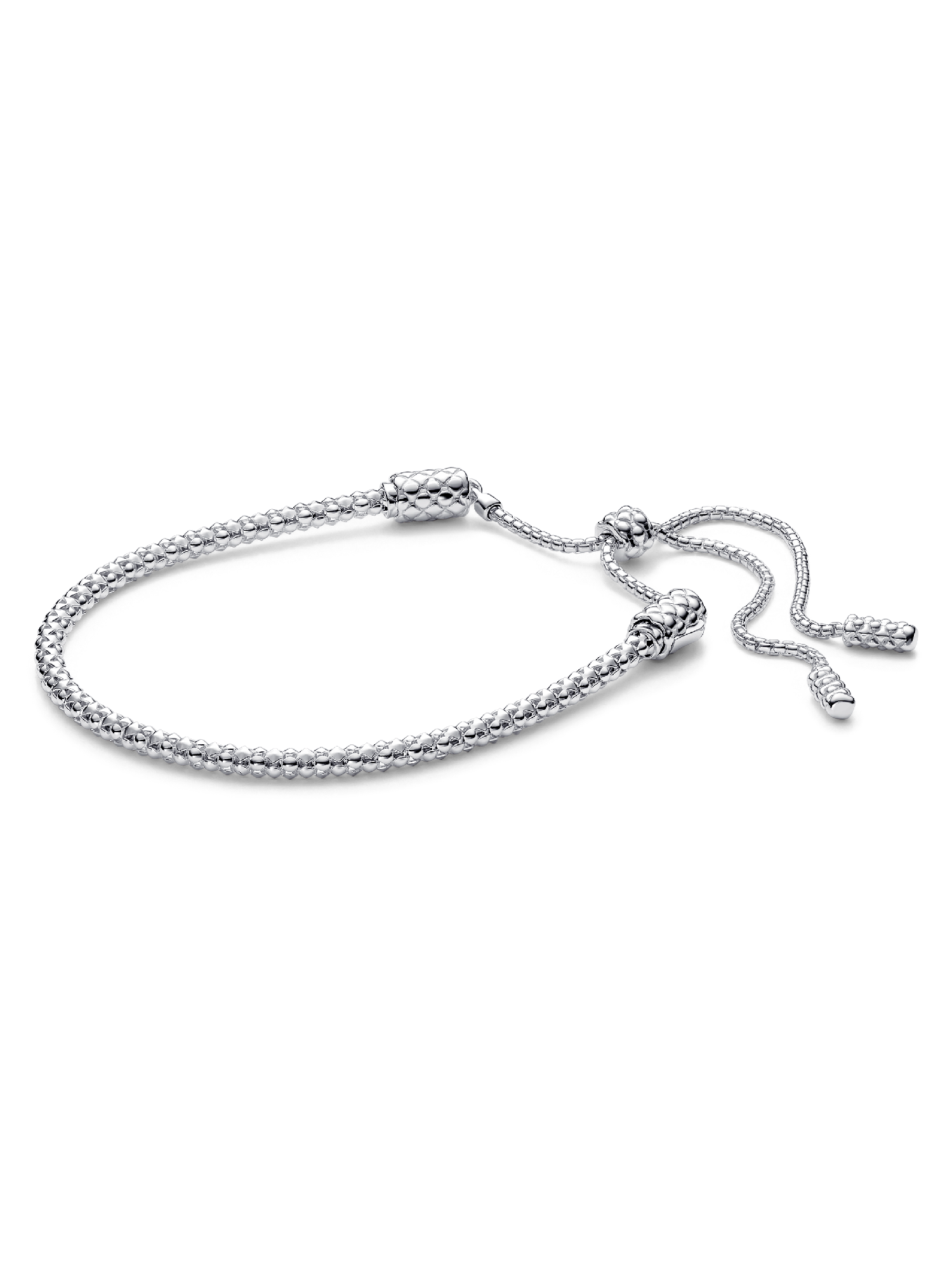 Studded Chain Slider Bracelet | Sterling silver | Pandora UK