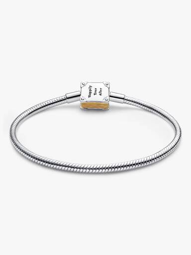 Disney Princess Storybook Lab-grown Diamond Snake Chain Bracelet