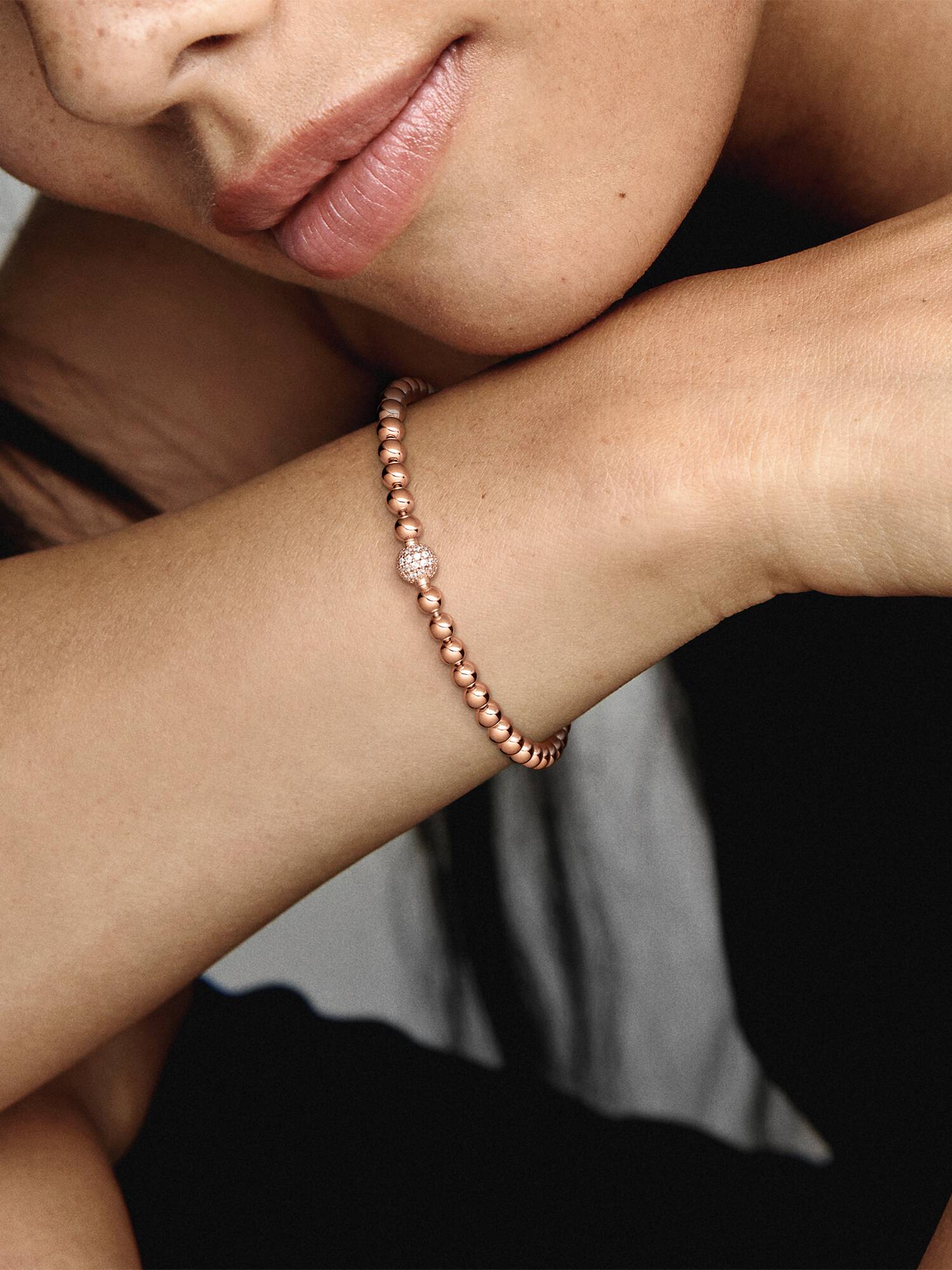 Beads & Pavé Bracelet