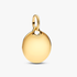 Engravable Round Tag Dangle Charm Engravable Round Tag Dangle Charm