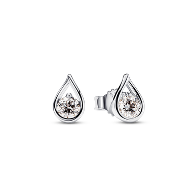 Pandora Brilliance Lab-created Diamond Stud Earrings