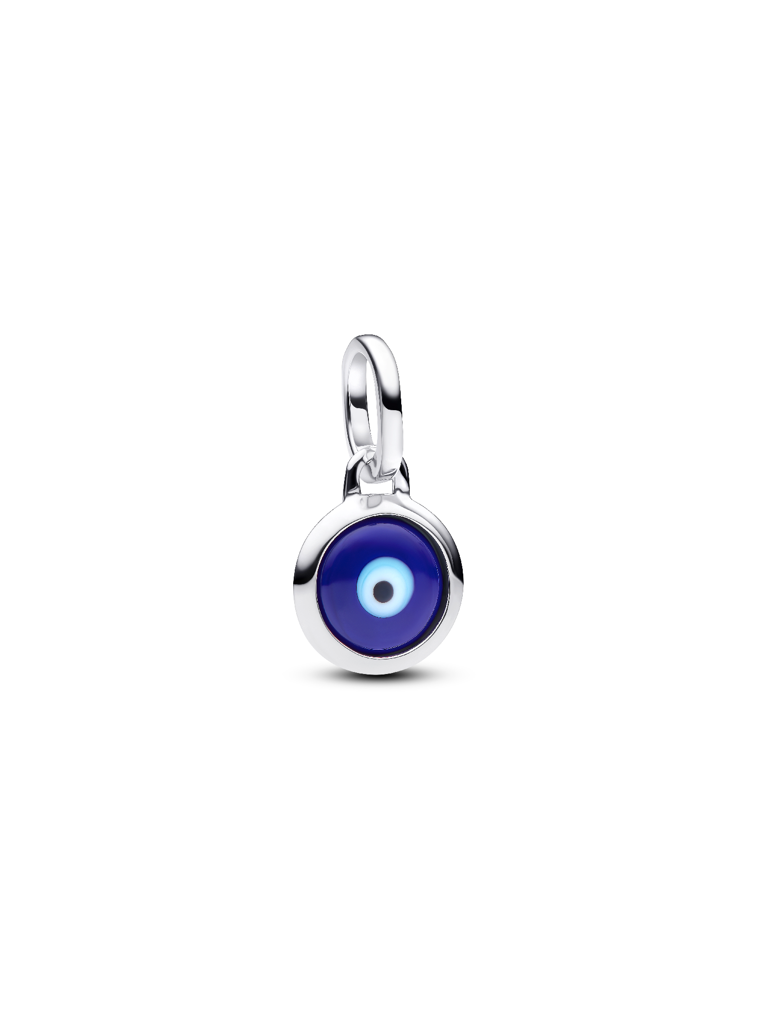 Engravable Evil Eye Murano Glass Mini Dangle Charm