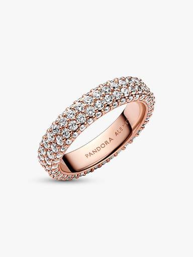 Pandora Timeless Pavé Double-row Ring